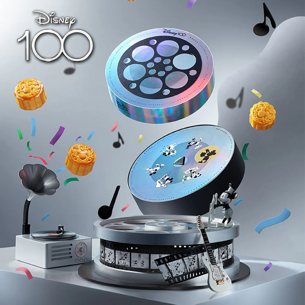 Disney 100th Anniversary Joyful Shadows Mooncake Gift Box - 6 Pieces, 360g - Image 4