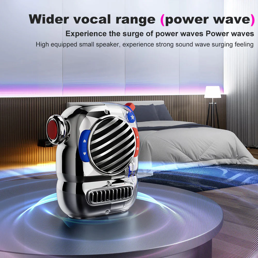 Divoom Mini Bluetooth Speaker - Blue - Image 2