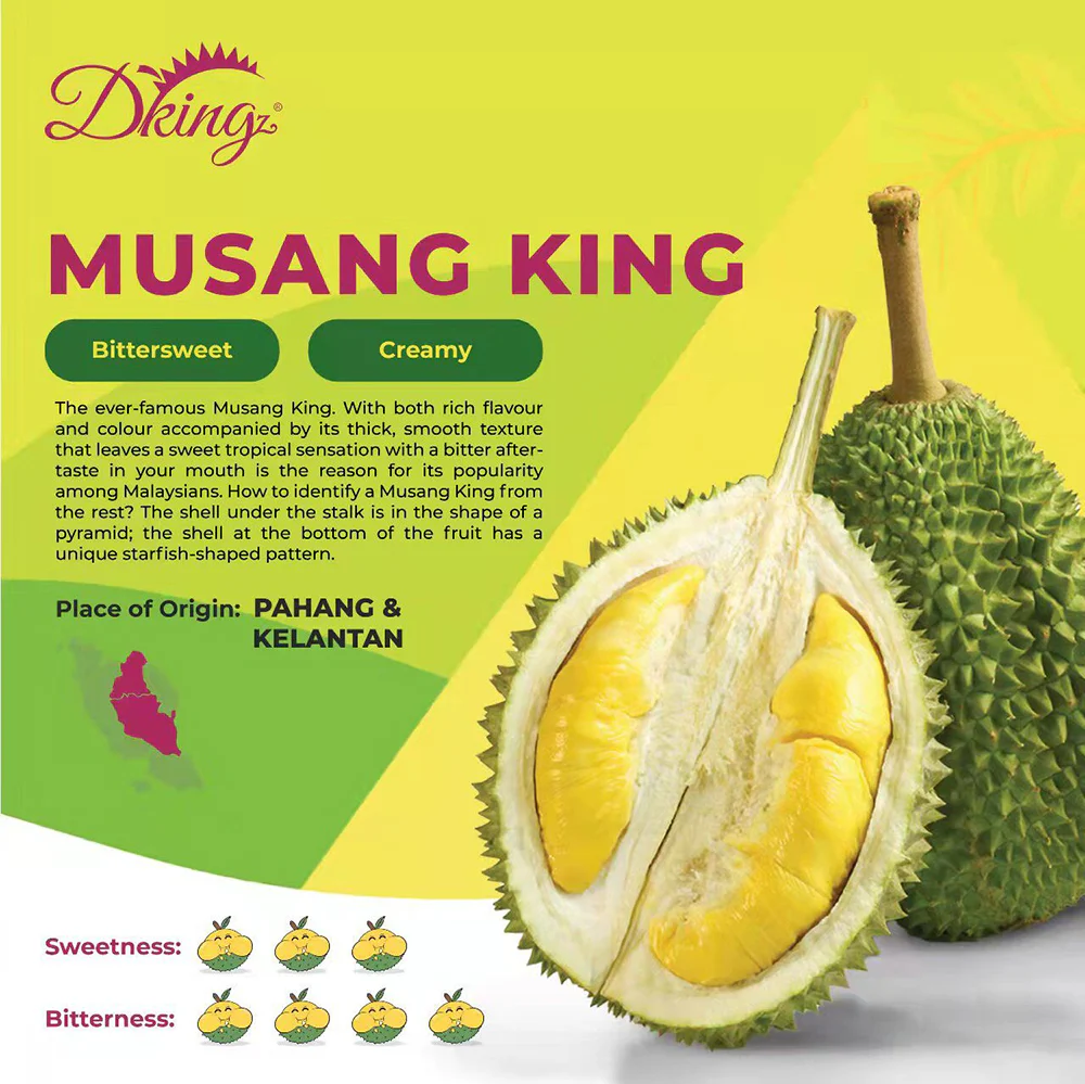 Dking Premium Musang King Durian - 2.4kg - Image 2