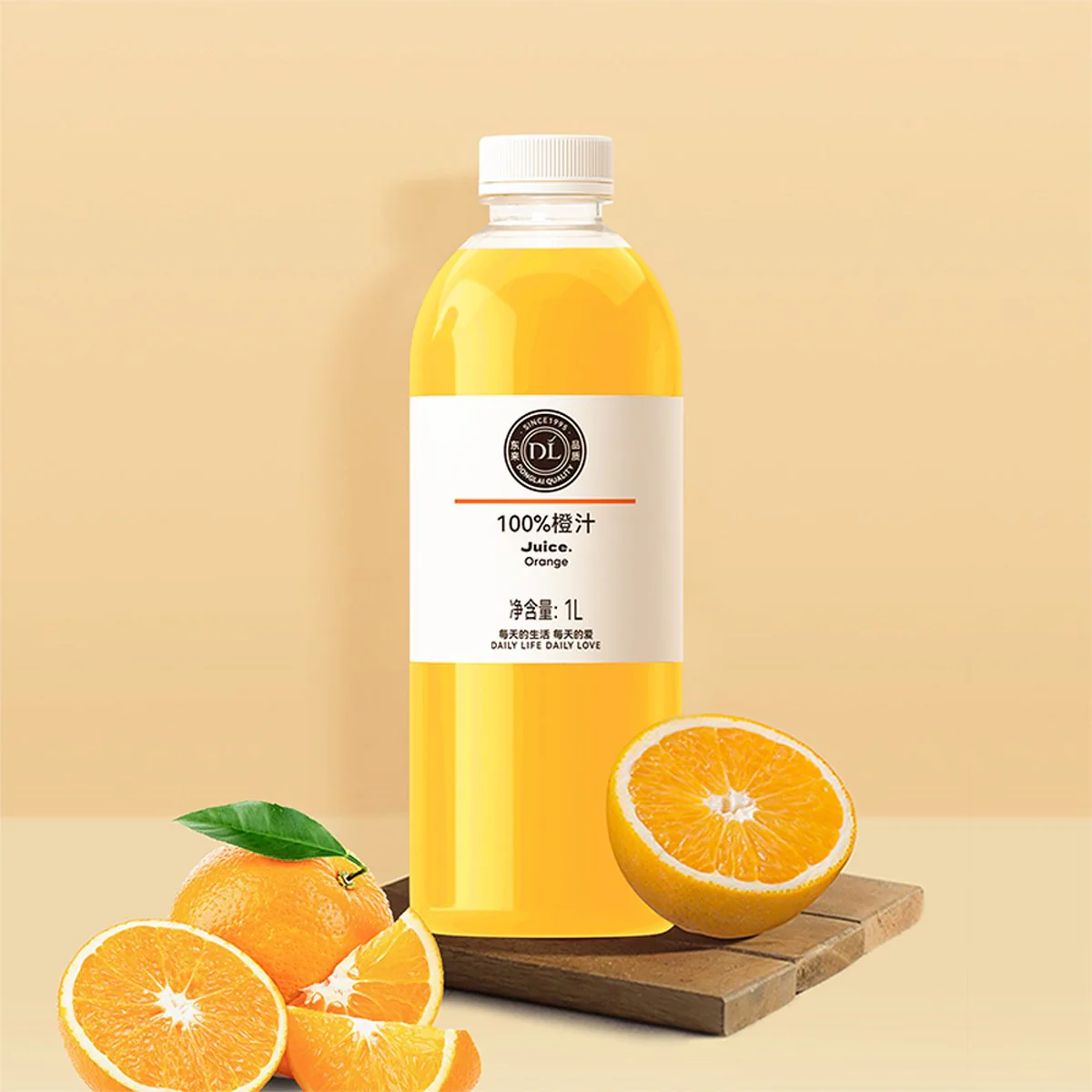 DL 100% Orange Juice Blend – 1L x 6 Bottles (Carton) - Image 2