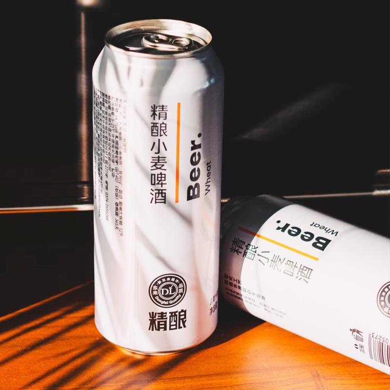 DL Craft Wheat Beer (White Beer) – 500ml x 12 Cans - Image 2