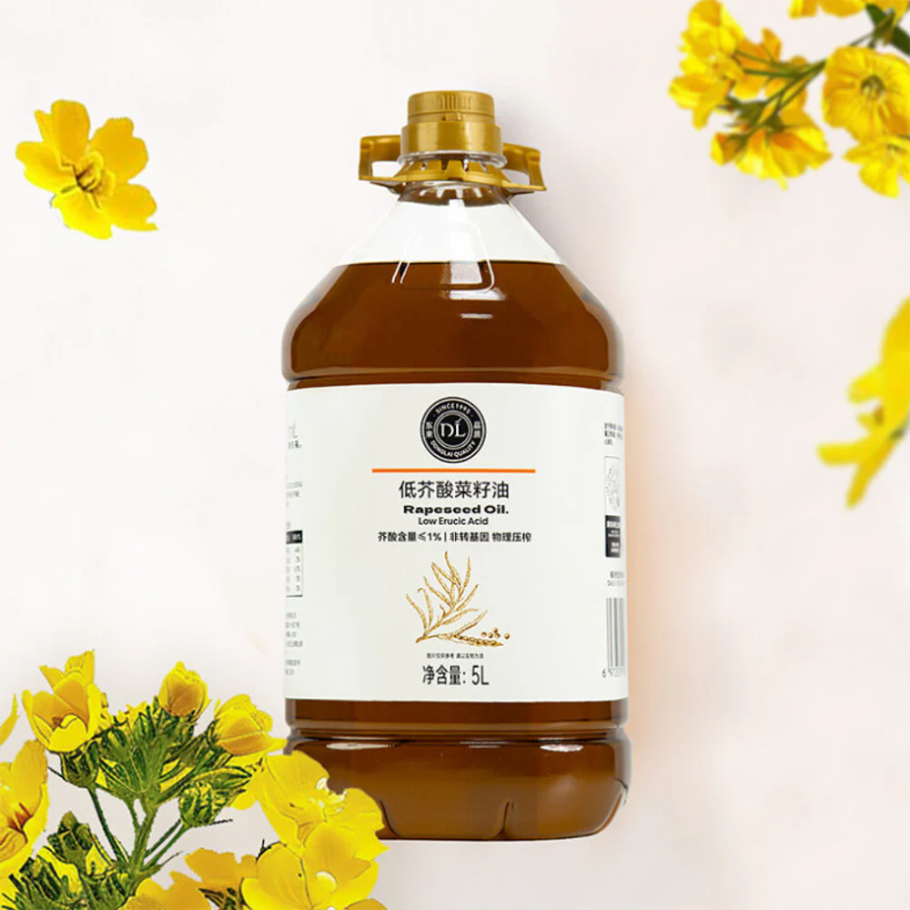 DL Low Erucic Rapeseed Oil 5L - Neutral Cooking Oil for Frying & Stir-Fries - Limited Import - Image 2