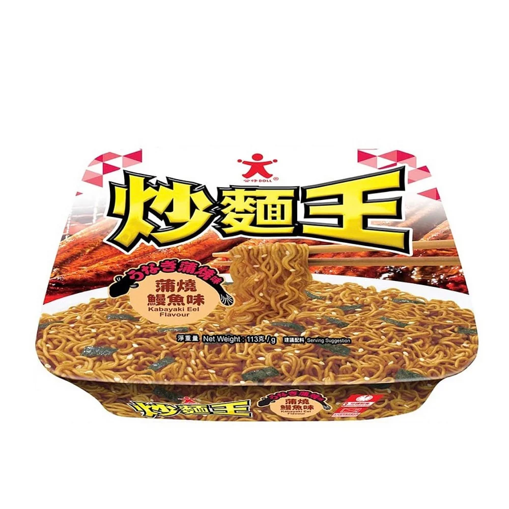 Doll Stir-Fry Noodles Kabayaki Eel Flavour - 113g - Image 4
