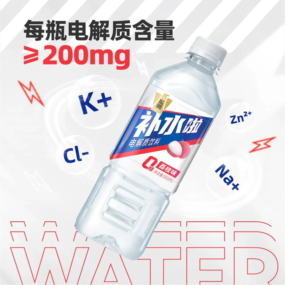 Dongpeng Hydration Electrolyte Drink - Lychee (Sugar-Free) 555ml x 24 Bottles - Image 5