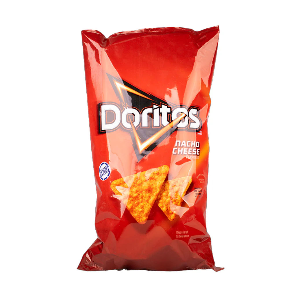 Doritos Nacho Cheese Flavoured Tortilla Chips 453.6g – Limited Import