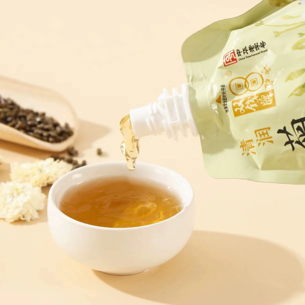 Double Coin Chrysanthemum Cassia Jelly Drink - 218g x 3 Packs - Image 2