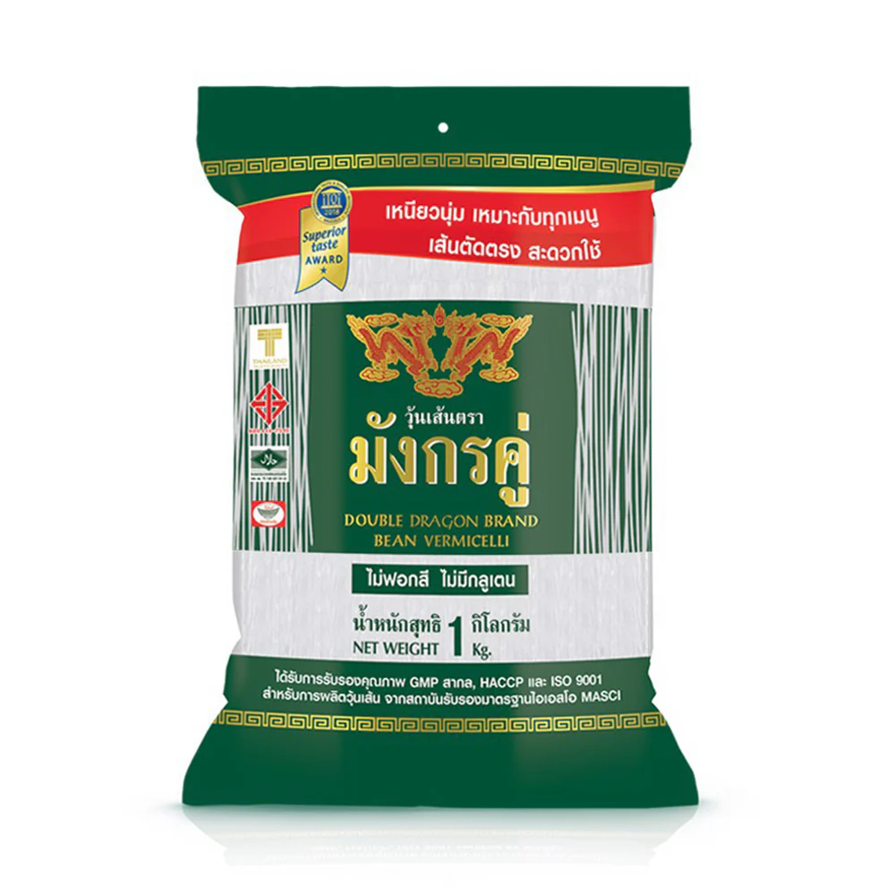 Double Dragon Brand Thai Bean Vermicelli - 1kg