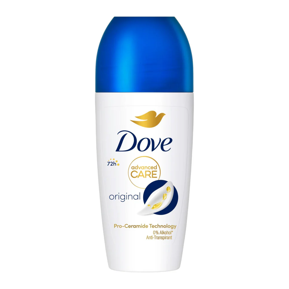 Dove Advanced Care Original Anti-Perspirant Roll-On 72h Protection 50ml