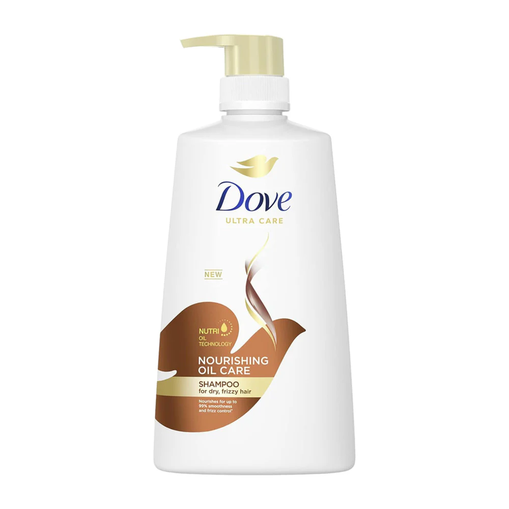 Dove Ultra Care Nourishing Oil Care Shampoo for Dry, Frizzy Hair 680ml