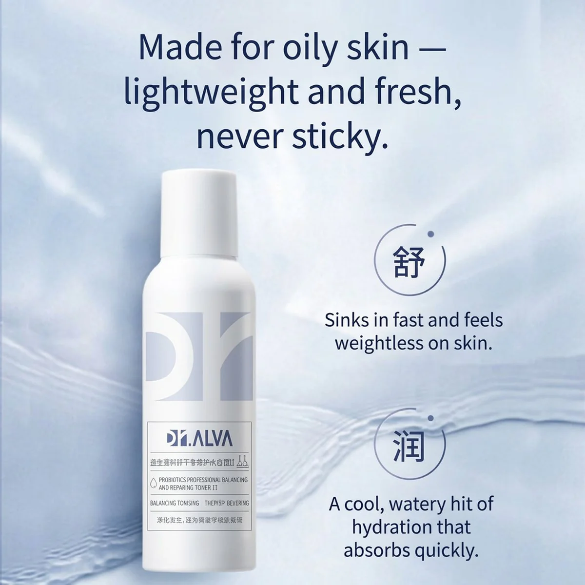 Dr. Alva Probiotics Professional Balancing and Repairing Toner II - 140ml - Image 2