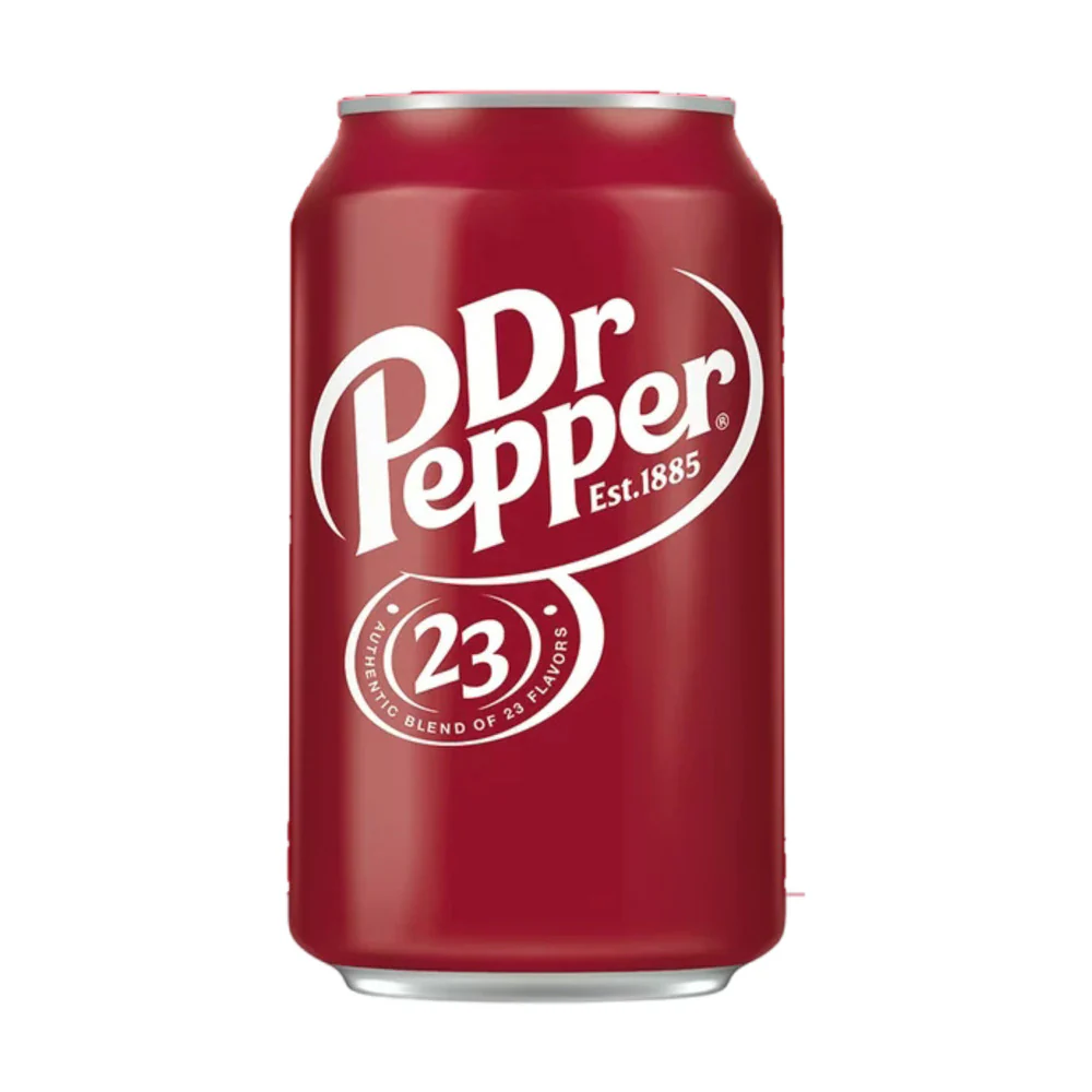 Dr Pepper Carbonated Soft Drink - 355ml Can