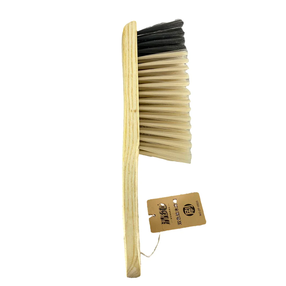 Dual-Color Silk Wooden Bed Brush - Image 3
