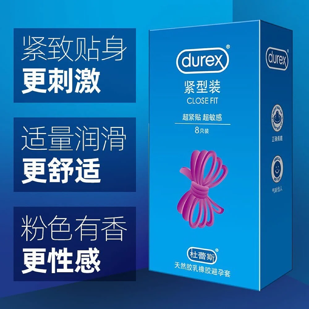 Durex Close Fit Condoms - Small Size, 8 Pieces - Image 2