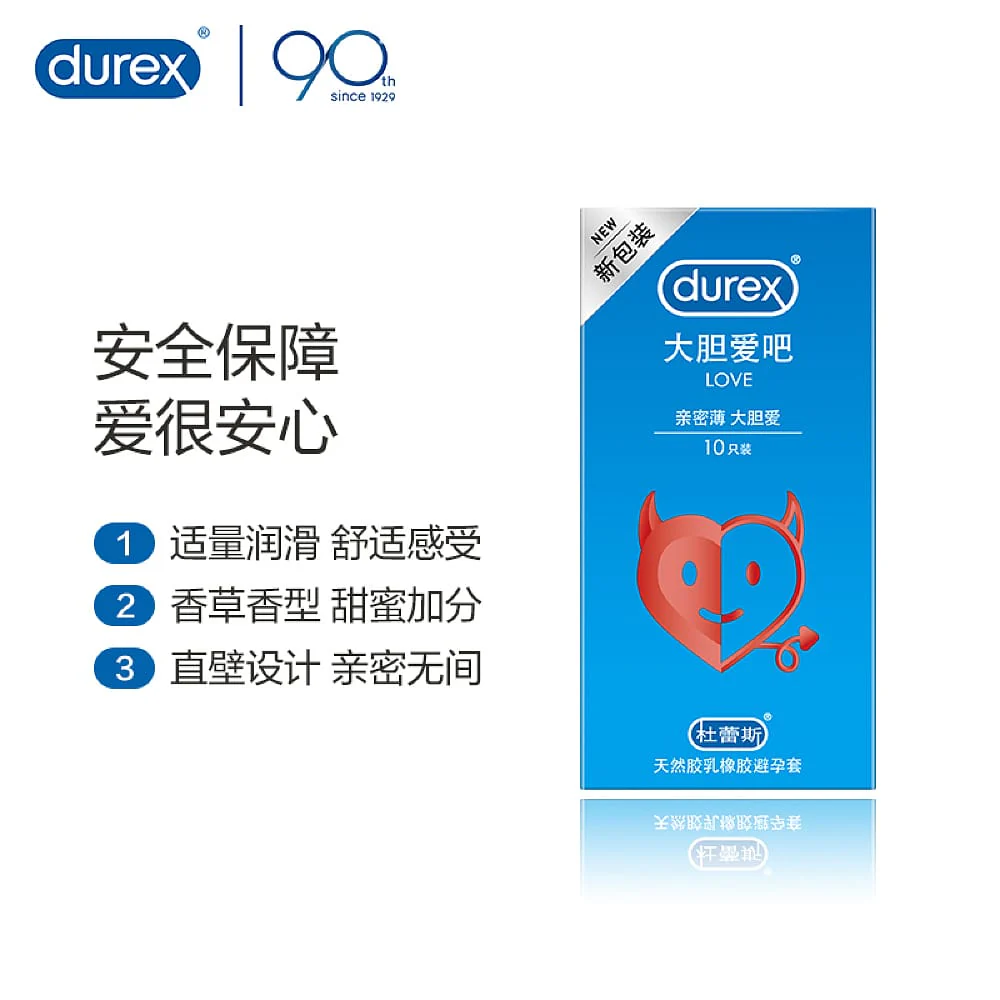 Durex Love Condoms - 10 Pieces - Image 3