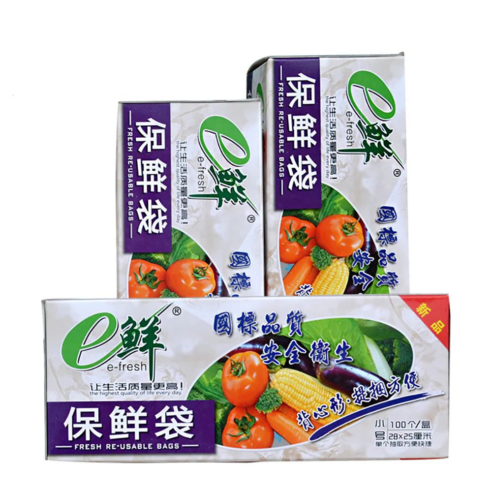 e-Fresh Vest-Style Fresh-Keeping Bags 30x38cm - 60 Pieces - Image 4