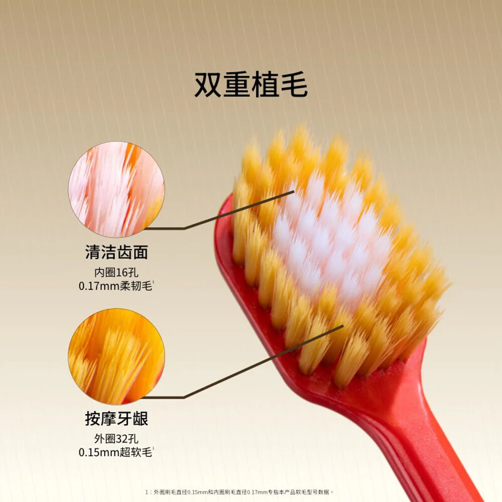 Ebisu Soft Bristle Toothbrush 6 Rows No. 60 - Random Colors - Image 3