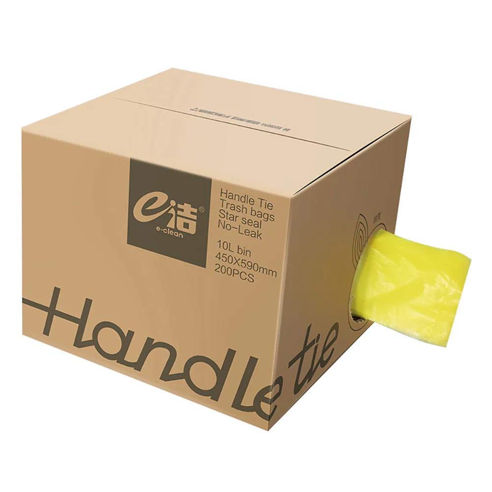 eClean Vest-Style Trash Bags 45x59cm - 200 Pieces - Image 5