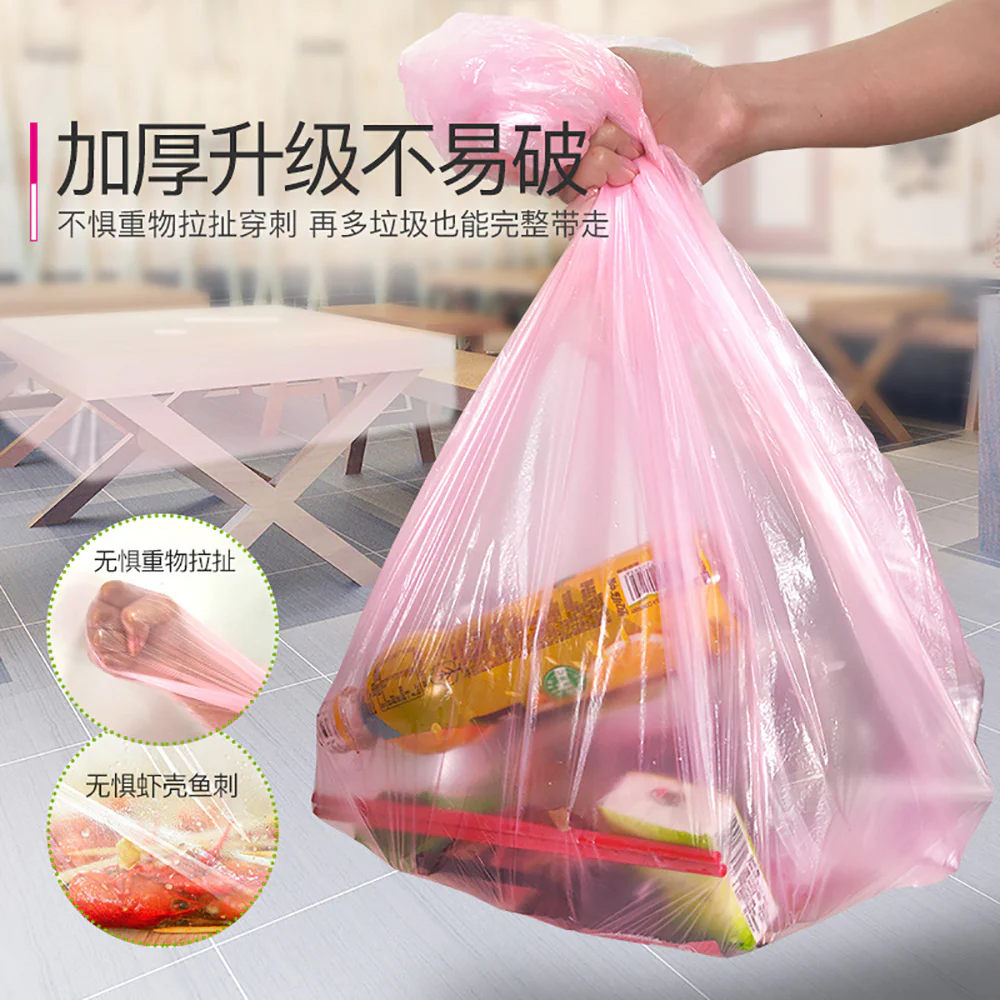 Eclean Waterproof and Oilproof Disposable Plastic Tablecloth Red 1.6x1.6m - Pack of 10 - Image 2