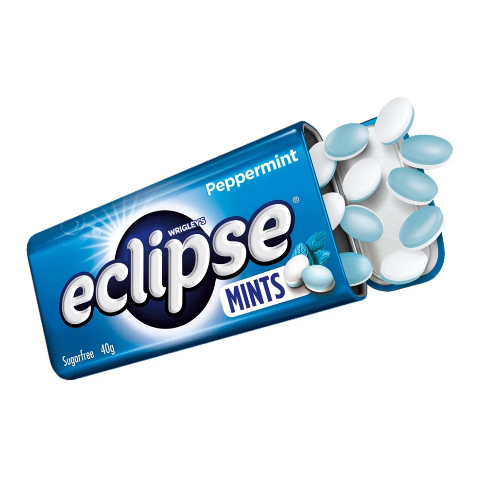 Eclipse Peppermint Sugarfree Mints - 40g - Image 2