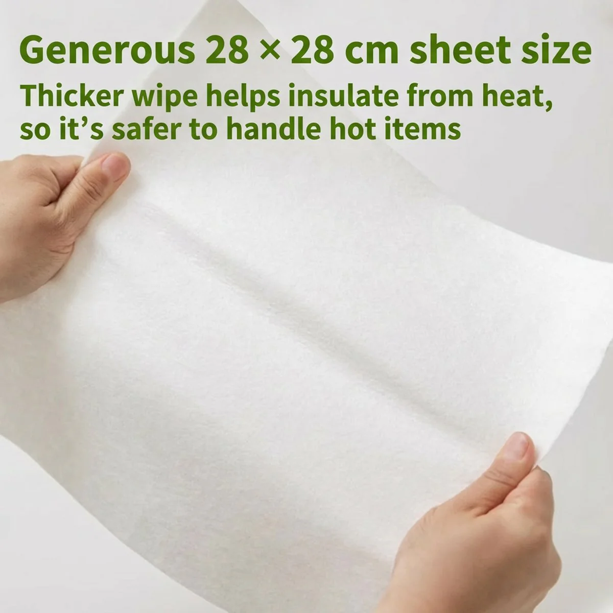 Ecoway Bamboo Fibre Disposable Kitchen Cleaning Cloths - 20 Sheets - Image 4