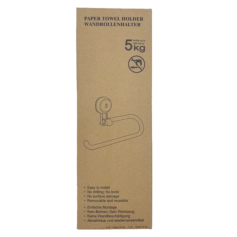 Ecoway Kitchen Paper Towel Vacuum Suction Hook - Holds Up to 5kg - Image 5
