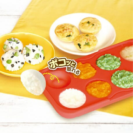 Edisonmama Multi-Purpose Silicone Food Mold - Red - Image 2