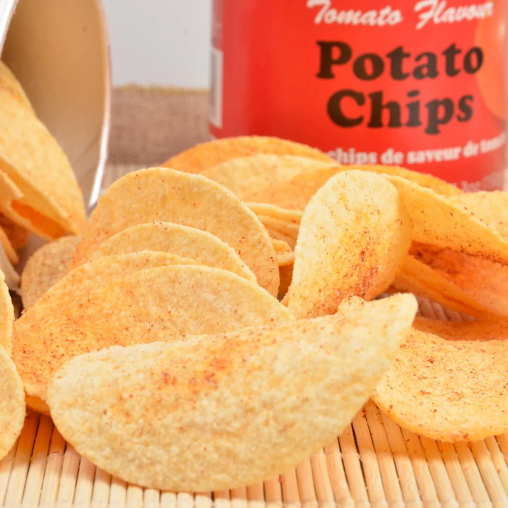 EDO Giant Cut Potato Chips - Tomato Flavor, 150g - Image 3