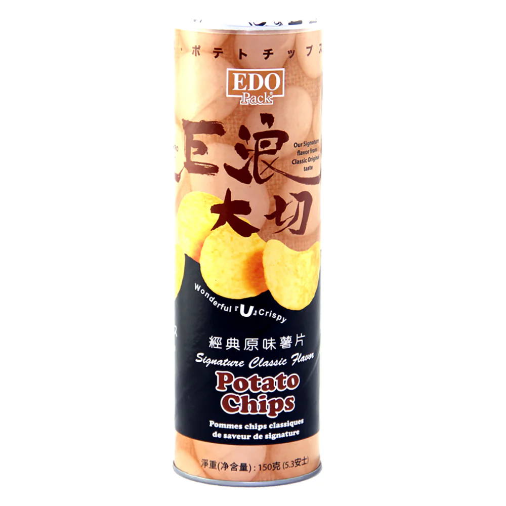 EDO Pack Giant Wave Potato Chips - Classic Original Flavor, 150g - Image 3