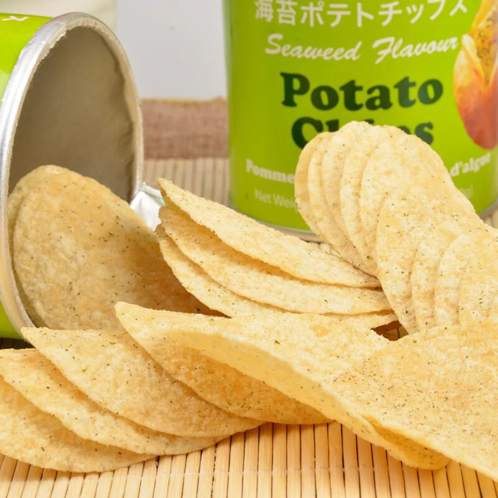 EDO Seaweed Flavour Potato Chips - 150g - Image 2