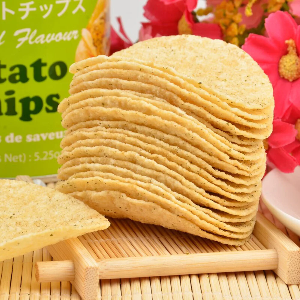 EDO Seaweed Flavour Potato Chips - 150g - Image 4