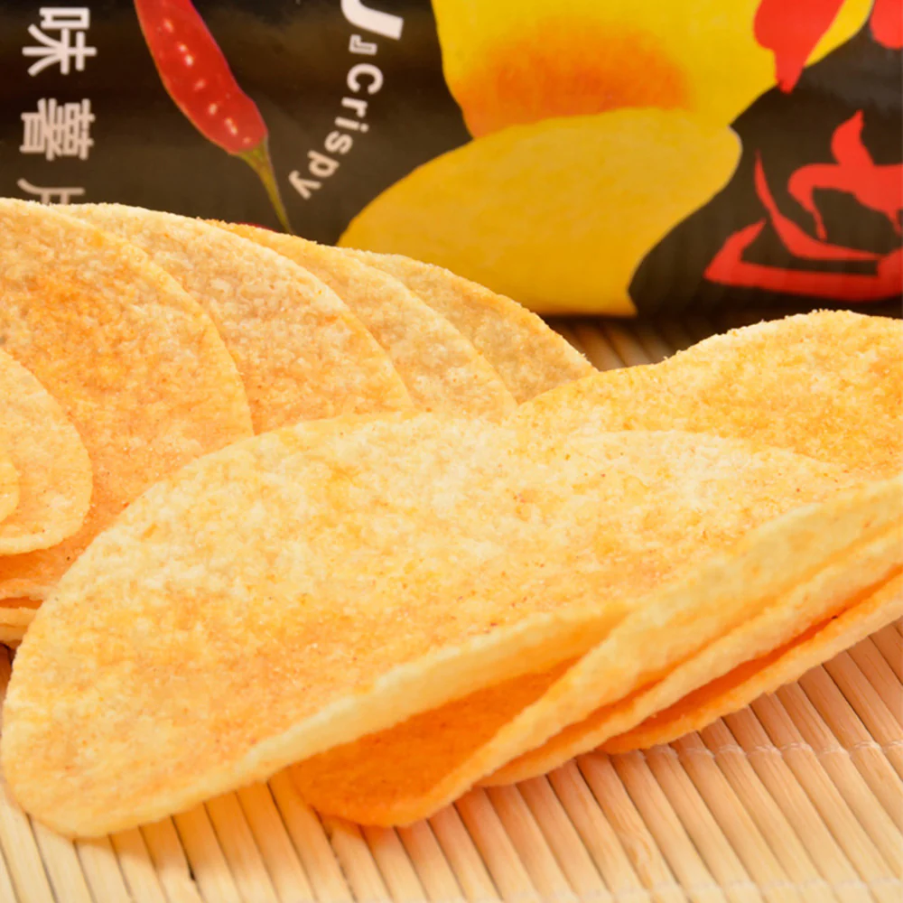 EDO Spicy Flavour Potato Chips - 150g - Image 4