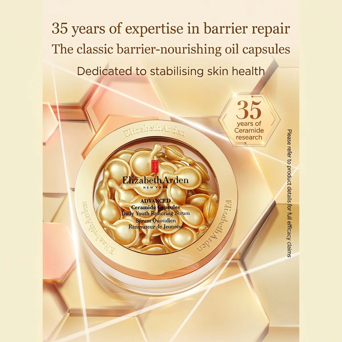 Elizabeth Arden Advanced Ceramide Capsules Daily Youth Restoring Serum - 90 Capsules - Image 2