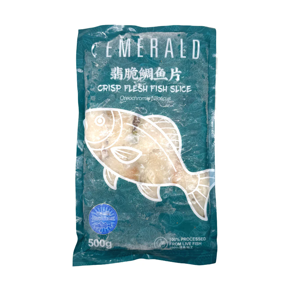 Emerald Frozen Tilapia Fish Slices 500g