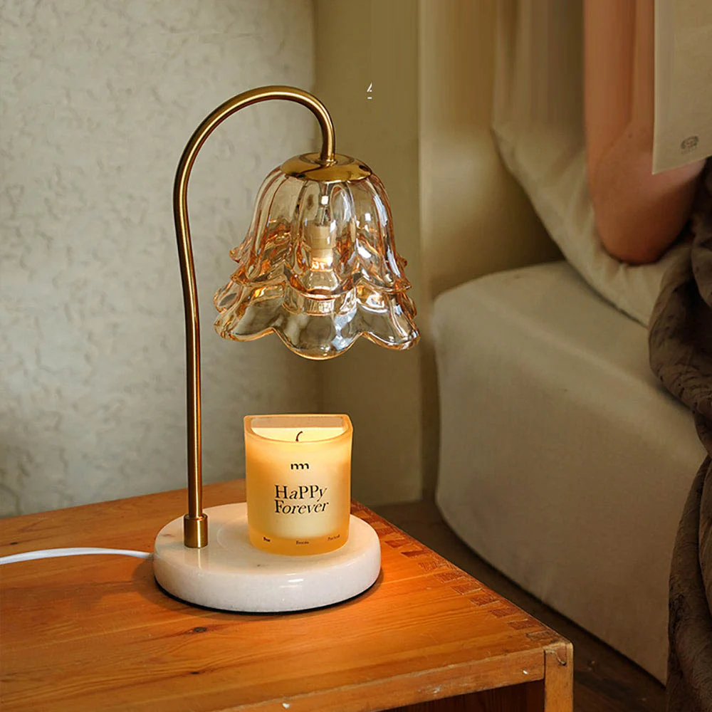Emmamolly Elegant Lily of the Valley Candle Warmer - Image 3