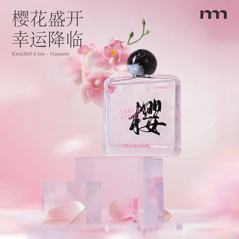 Emmamolly Reed Diffuser Sakura & Amber 100ml - Image 3