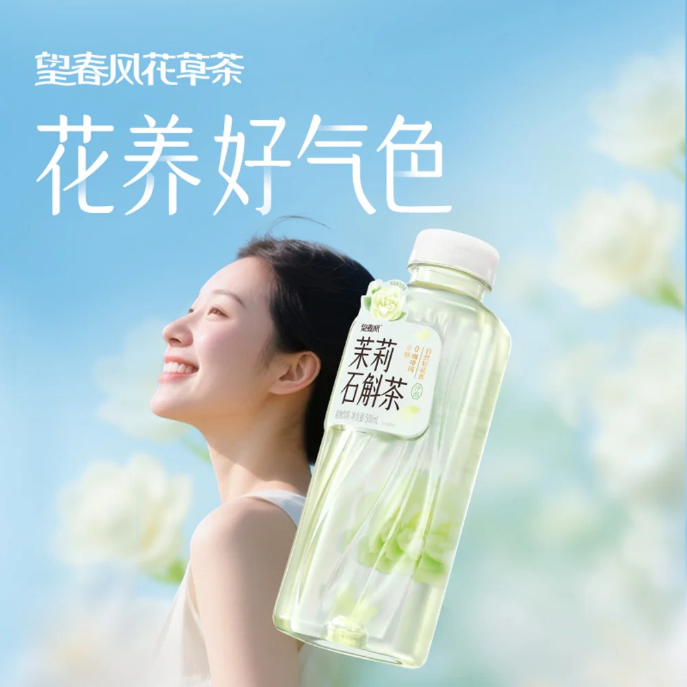 ErciFang Jasmine Dendrobium Tea 500ml – Sugar Free Herbal Drink - Image 3