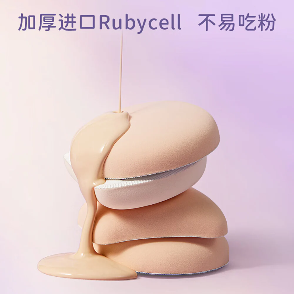 Everbab Diamond Sugar Cushion Puff - 2 Pieces - Image 5