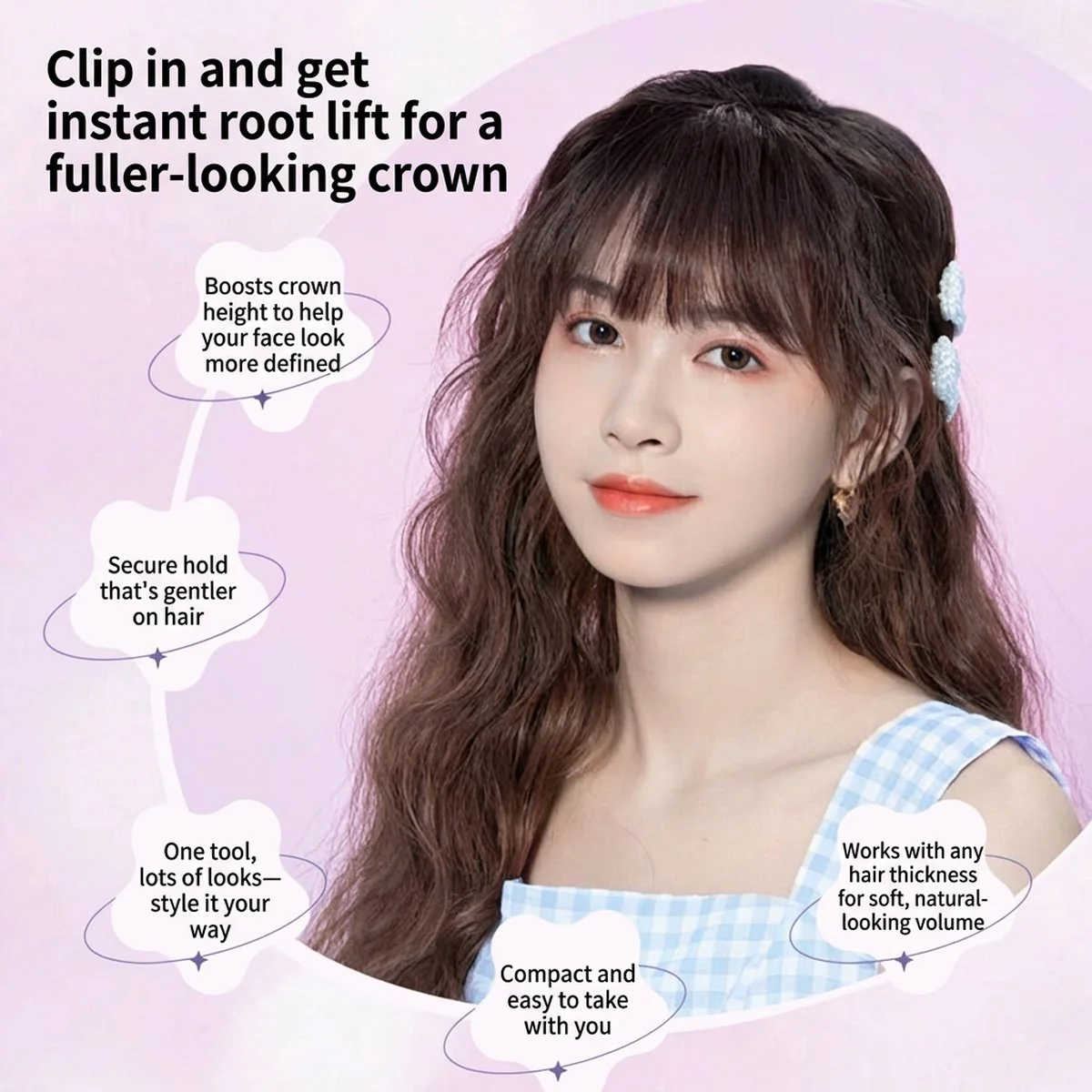 Everbab Hair Root Fluffy Clips - Image 3