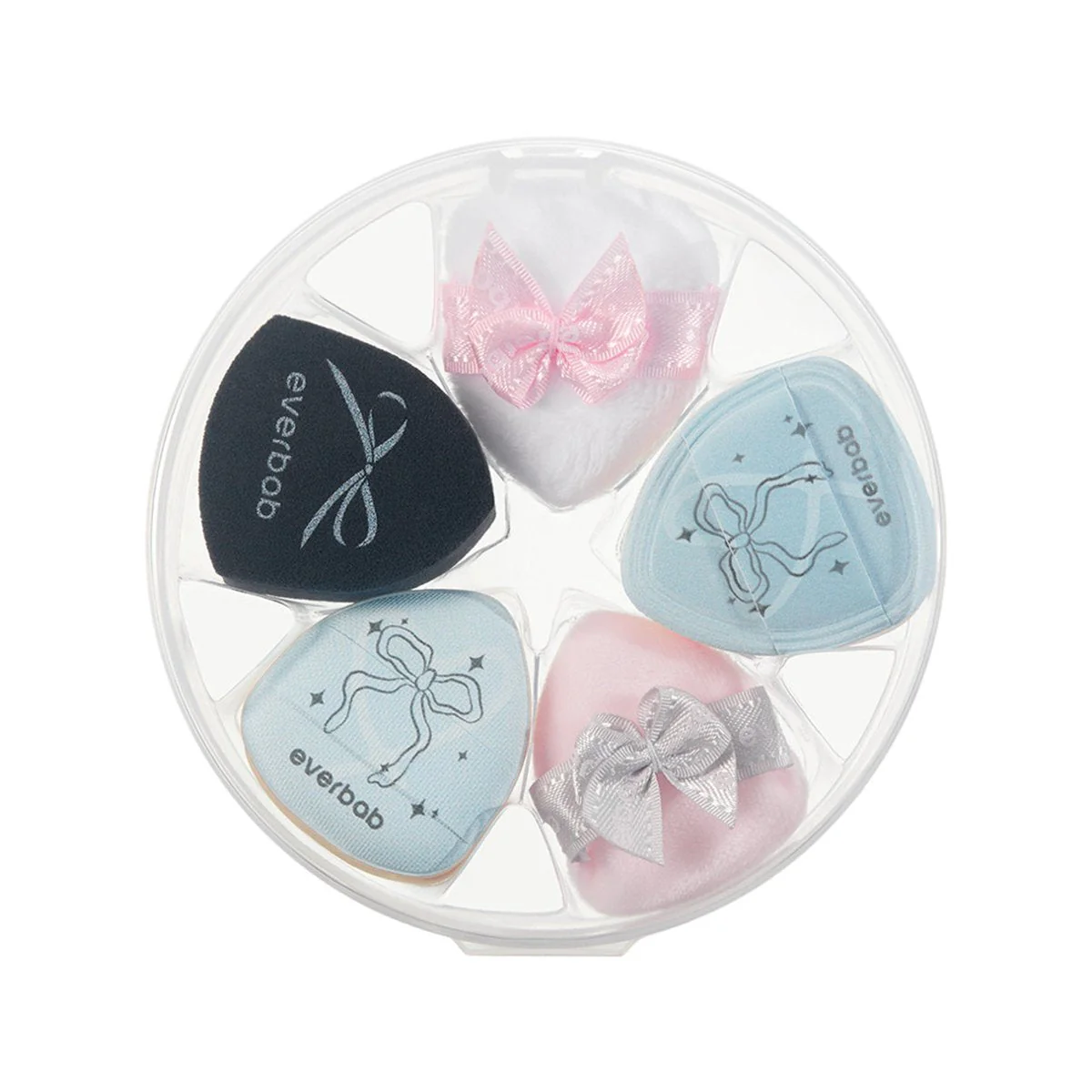 Everbab Mini Powder Puff Bow Series - Pack of 6