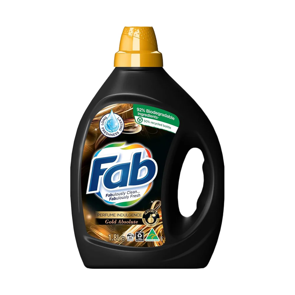 Fab Perfume Indulgence Gold Absolute Laundry Liquid 1.8L