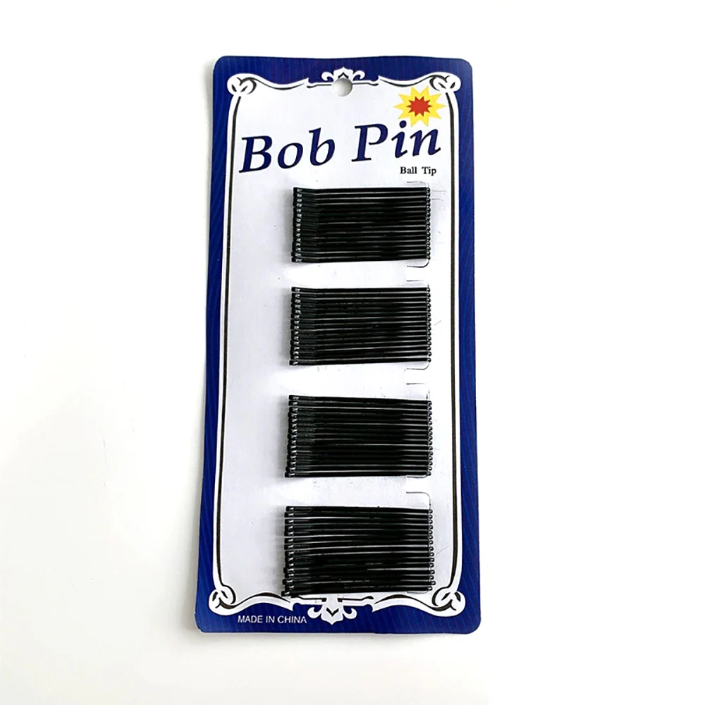 FamiMan Black Bobby Pins - 60 Pieces