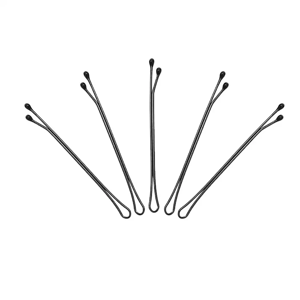 FamiMan Black Bobby Pins - 60 Pieces - Image 2