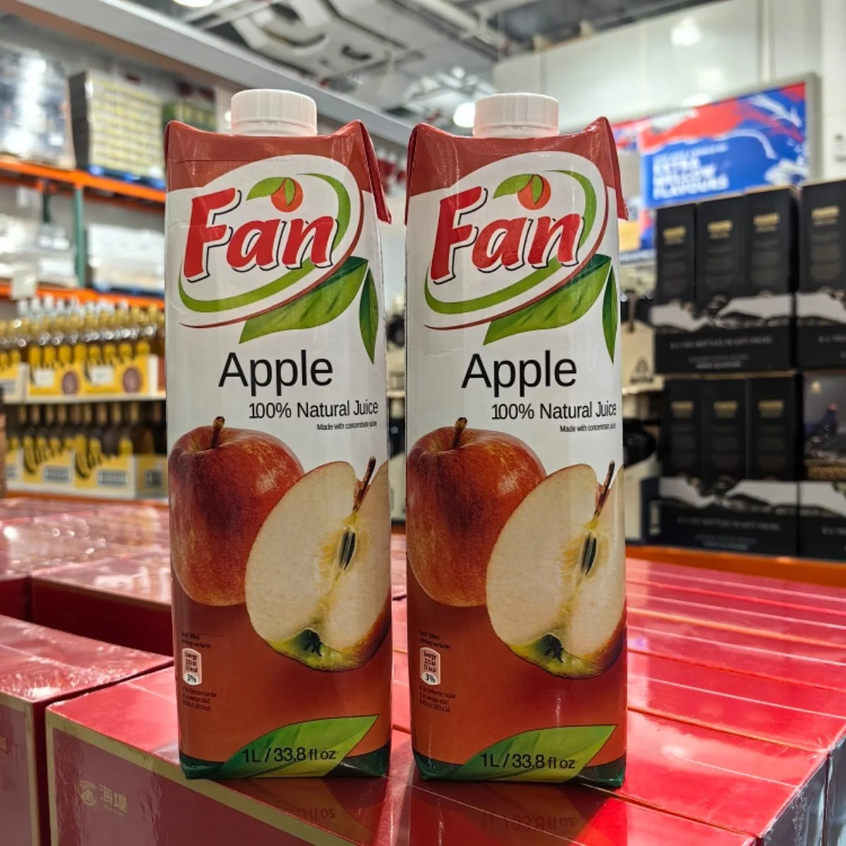 Fan Apple 100% Natural Juice 1L x 12 – Limited Import - Image 2