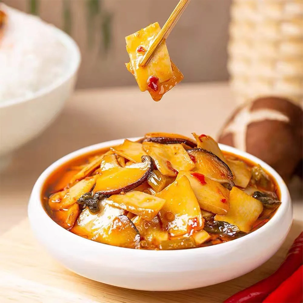 Fan Sao Guang Spicy Stir-Fried Mushrooms - 280g - Image 2