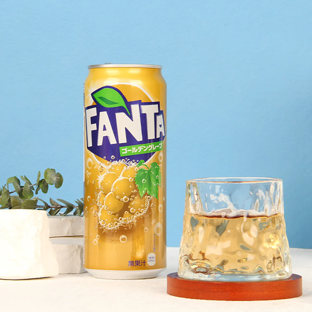 Fanta Golden Grape Flavor Can - 500ml - Image 2