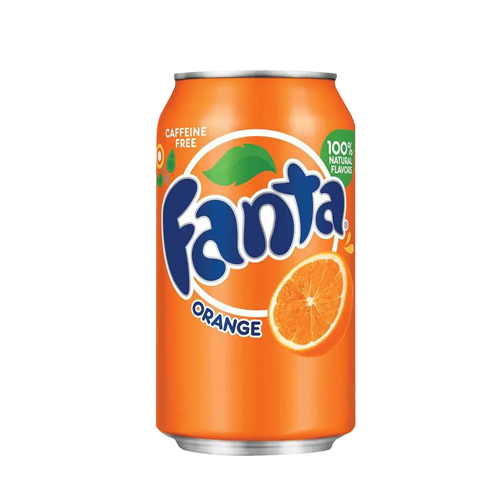Fanta Orange Flavour 375ml - Pack of 24 - Image 2