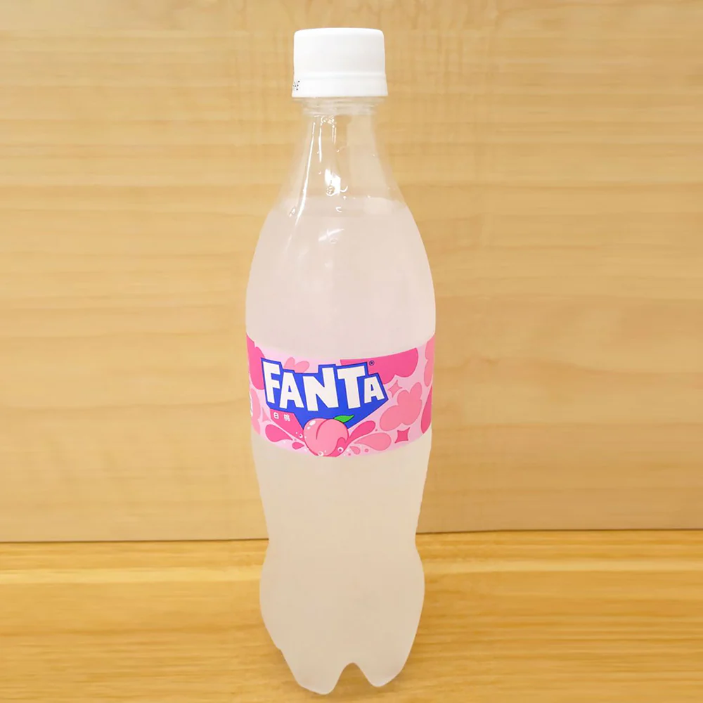 Fanta White Peach Flavored Soda - 700ml - Image 3