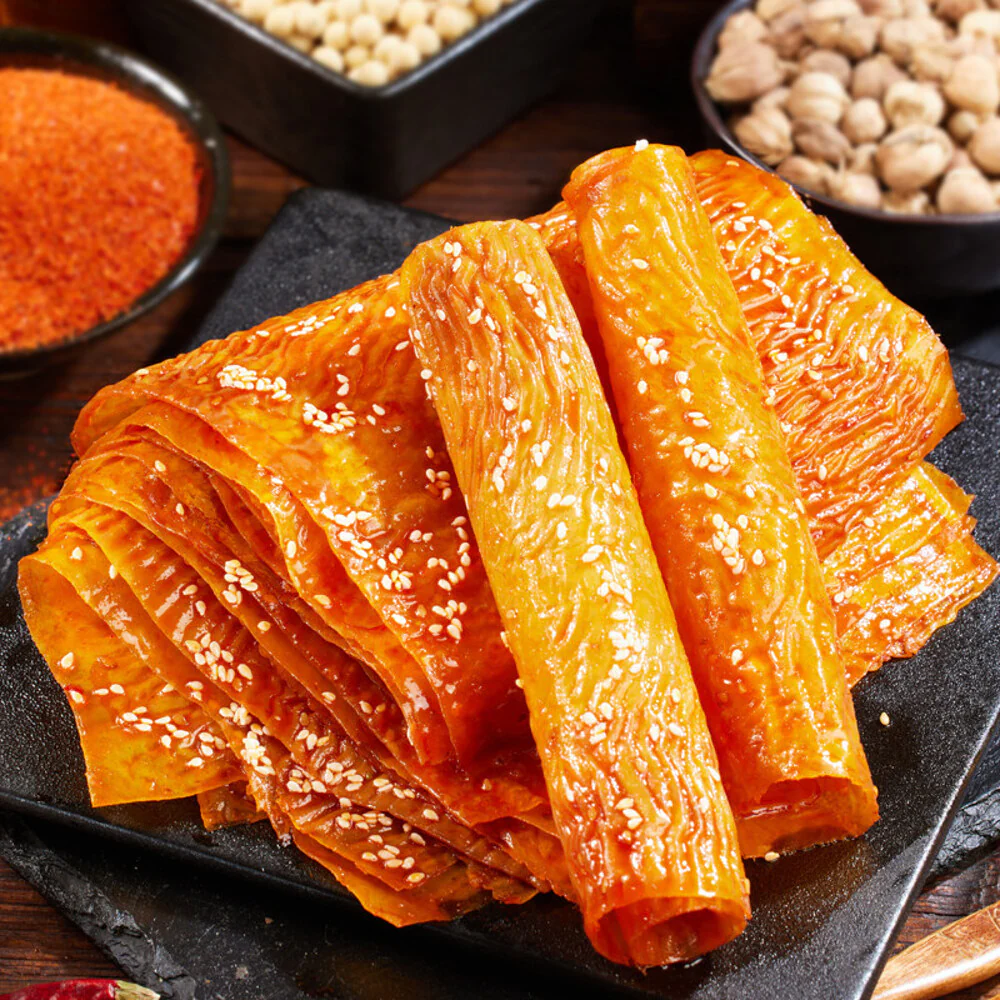 Fantianwa Big Spicy Bean Curd Slices – Spicy Flavour 101g - Image 3