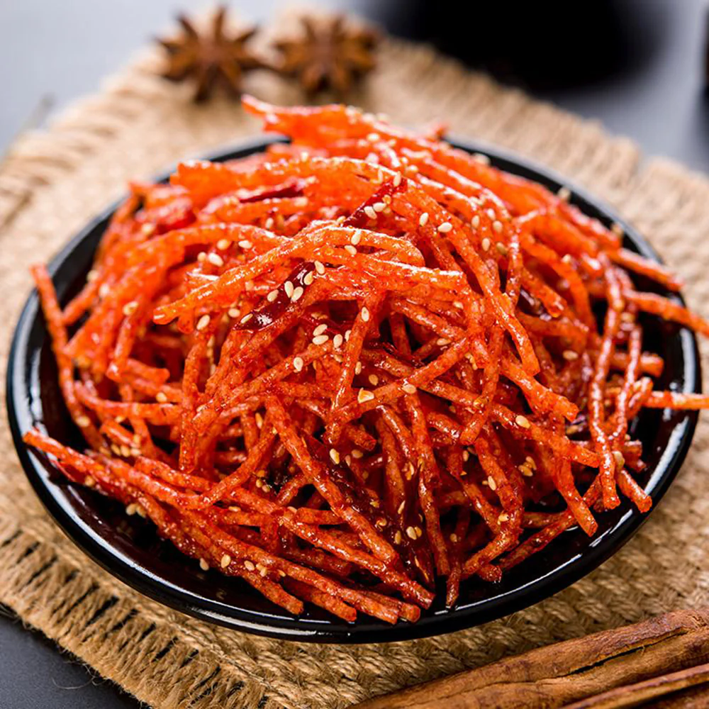 Fantianwa Spicy Magic Silk Snack - 113g - Image 2