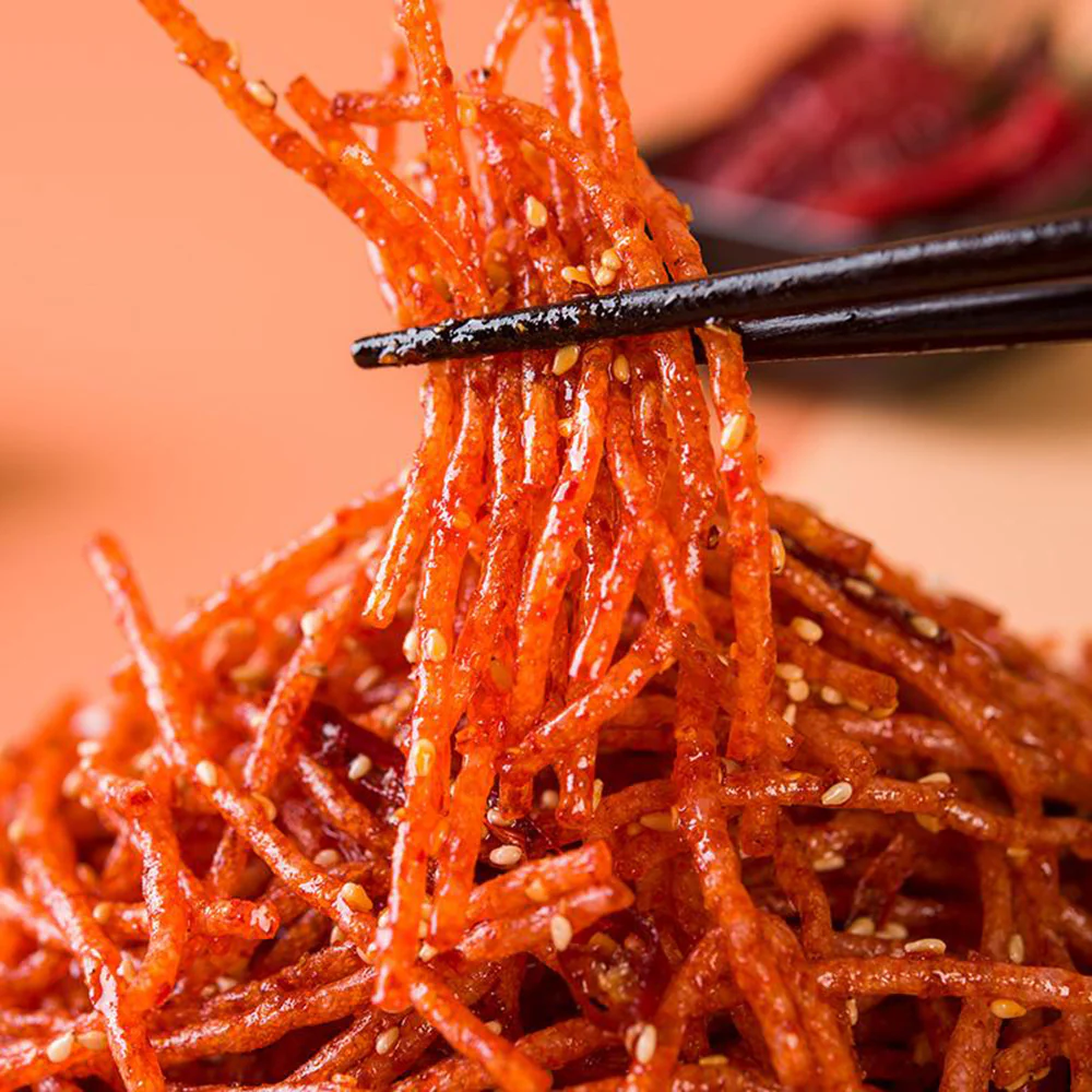 Fantianwa Spicy Magic Silk Snack - 113g - Image 3